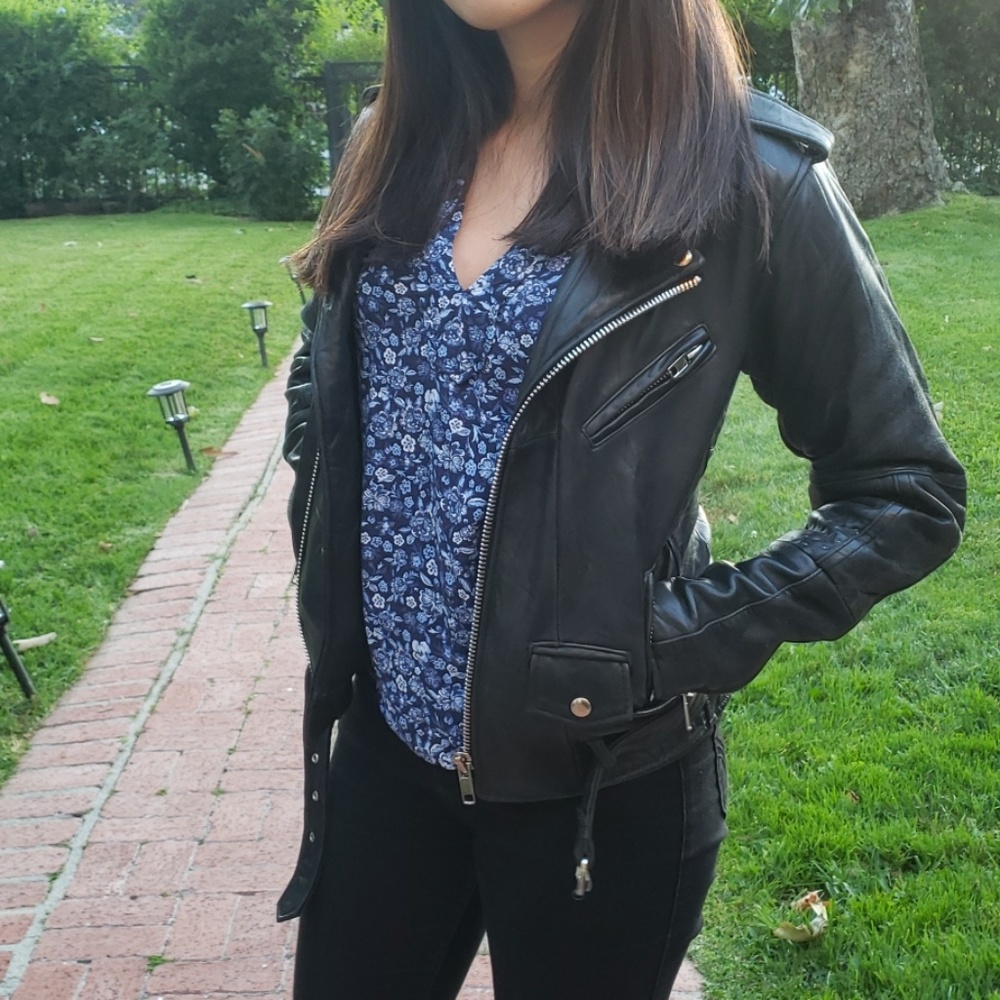 PeleCheCoco Real Leather motorcycle jacket